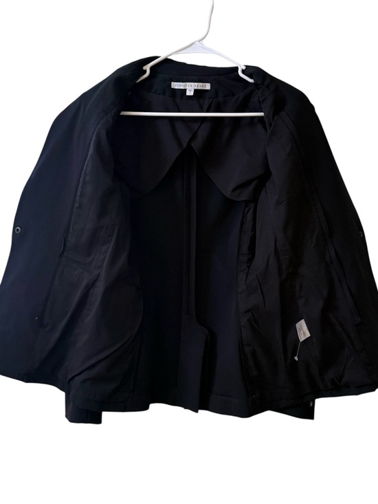VERONICA BEARD Schoolboy Scuba Dickey Jacket in Black Sz 4 - Picture 5 of 9